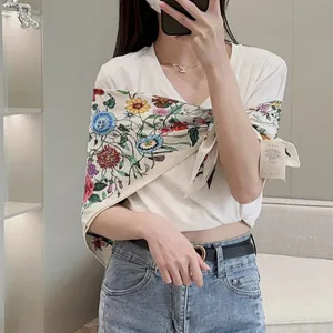 グッチ ホワイト フローラルプリント シルクツイル スクエアスカーフ 90*90（Gucci000035）