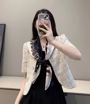 ルイヴィトン「LV デュアリティ 90」ブラック シルクスカーフ 90×90cm（M78408）