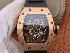 日本国内発送 リシャールミル KVの工場製品新作 RM035 Americas ピンクゴールド Rose Gold 自動巻き