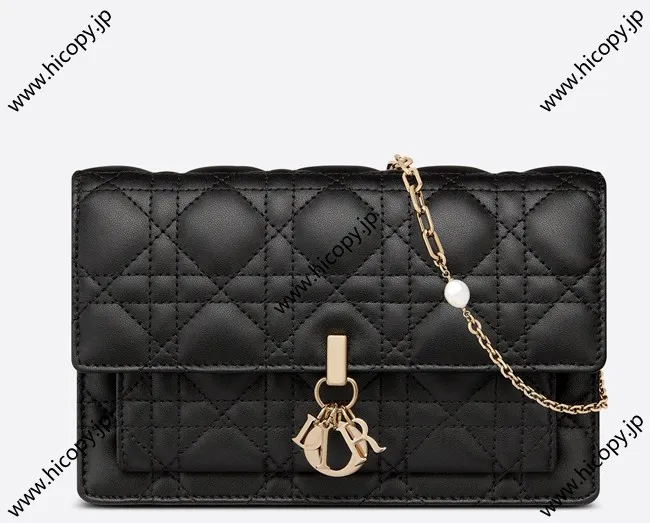 日本国内発送 ディオール LADY DIOR ジュエル チェーンポーチ*S0937ONMJ
