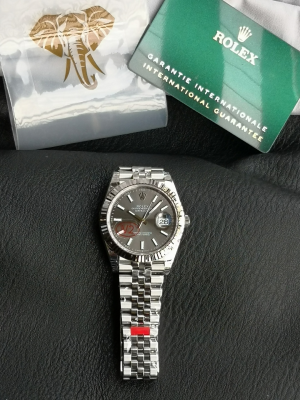 【VS Factory V2】ロレックス デイトジャスト 41mm m126334-0014“ダークロジウムダイヤル?ジュビリーブレス” Cal.3235搭載モデル