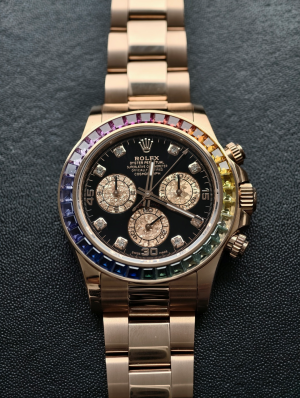 BDS工場製 ロレックス コスモグラフ デイトナ Ref. 116505 RBOW（レインボー?ローズゴールド）— 最上級重厚仕様?色褪せなし?全シリーズ出荷開始