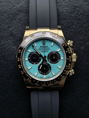 BDS工場製 ロレックス コスモグラフ デイトナ Ref. 126518LN-0014（ティファニーブルー?ゴールド）— 最上級重厚仕様?色褪せなし?全シリーズ出荷開始