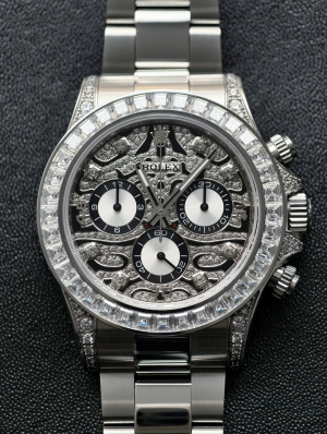 BDS工場製 ロレックス コスモグラフ デイトナ Ref. 116589TBR「タイガーアイ?フルダイヤ」— 最上級重厚仕様?色褪せなし?全シリーズ出荷開始