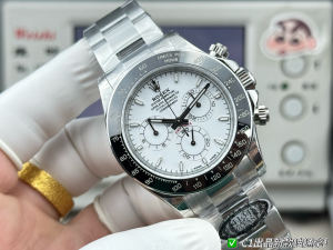 C1製 ロレックス コスモグラフ デイトナ（白パンダ）126500LN 最新スーパーコピーモデル — 市場唯一の完全再現版