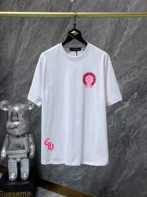 Chrome Hearts (クロムハーツ) 2025SS 新作 春夏 ヘビーウェイト 夜光クロス Tシャツ