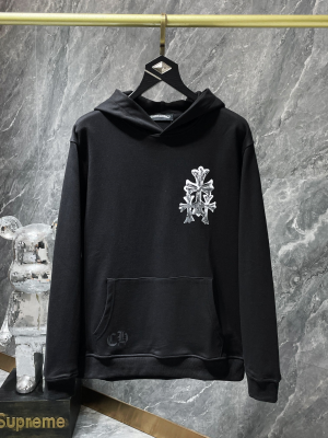 Chrome Hearts (クロムハーツ) 2025AW 新作 秋冬 ポップコーンクロス フーディー