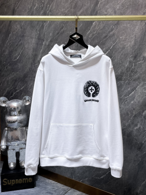 Chrome Hearts (クロムハーツ) 2025AW 新作 秋冬 カラフルダブリングホースシュークロス刺繍スプラッシュパーカー
