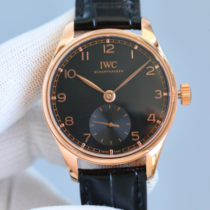 IWC ポルトギーゼ?オートマティック 40 スモールセコンド “2針半” ローズゴールド - ブラック文字盤