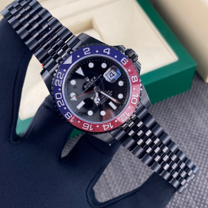 ロレックス グリニッジII Ref.126710BLRO：オイスターパーペチュアル?ブラックセラミックダイヤル×ブルー&レッドセラミックベゼル