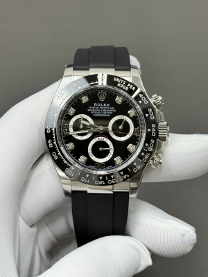 ロレックス デイトナ Ref.116520LN：オイスターパーペチュアル?クロノグラフ?ブラックダイヤル×ダイヤモンドインデックス×ブラックセラミックベゼル