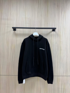 【Chrome Hearts】クロムハーツ ST.barth限定 プルオーバーパーカー ブラック 450g裏起毛 ゴシックロゴ刺繍 稀少アイテム