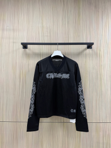 【Chrome Hearts x Matty Boy】クロムハーツ マッティボーイ コラボ アイスホッケージャージ グリーン×イエロー メッシュ Vネック 240g高密速乾 稀少アイテム