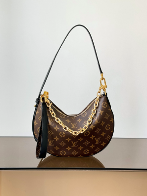 ルイ?ヴィトン Louis Vuitton Cookie BB M15056 モノグラム チェーンハーフムーンショルダーバッグ