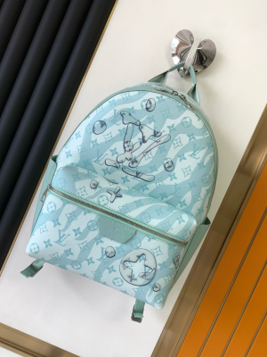 ルイ?ヴィトン Louis Vuitton Discovery バックパック M22519 滴水グリーン モノグラムアクアガーデン